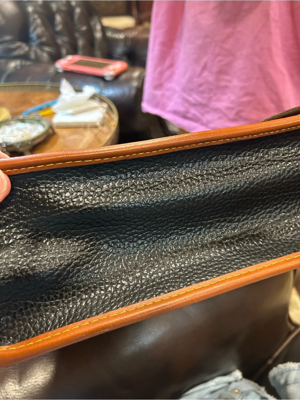 Vintage Dooney and Bourke laptop bag/satchel